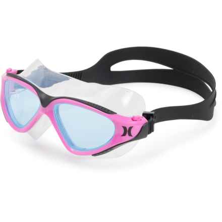 Hurley Viperform Swim Mask (For Men and Women) in Pink/Black