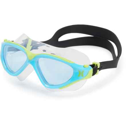 Hurley Viperform Swim Mask (For Men and Women) in Turq/Yellow