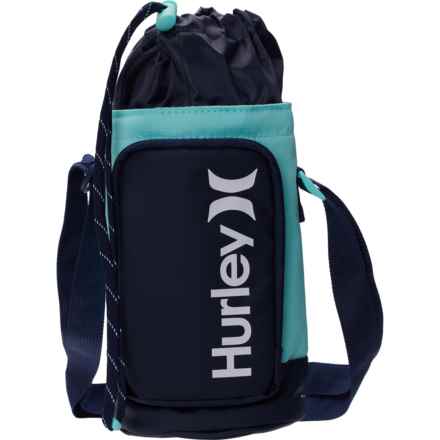 Hurley Water Bottle and Sling Pouch in Midnight Navy