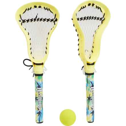 Hurley Water Lacrosse Set (For Boys and Girls) in Lime/Yellow Multi