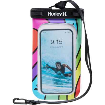 Hurley Waterproof Smartphone Pouch in Multi