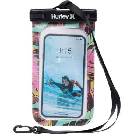 Hurley Waterproof Smartphone Pouch in Tropical Vibes