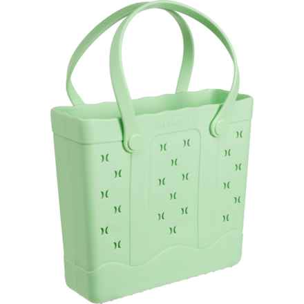 Hurley Wavy EVA Tote Bag - 14.5” in Mint