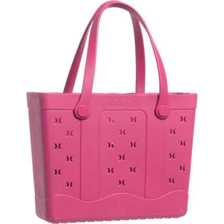 Hurley Wavy EVA Tote Bag - 19” in Coral