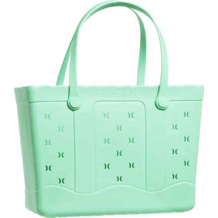 Hurley Wavy EVA Tote Bag - 19” in Mint