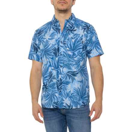 Hurley Wedge Organic Cotton Shirt - Short Sleeve in Glacier Mist
