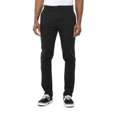 Hurley M Worker Icon Pant – Pantalone Uomo Slim Straight, 98% Cotone 2% Spandex, Chiusura In Gomma, Taglia 36