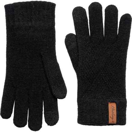 Hurley Woven-Knit Gloves - Touchscreen Compatible (For Women) in Black