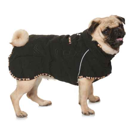 Hurtta Casual Quilted Dog Jacket in Raven