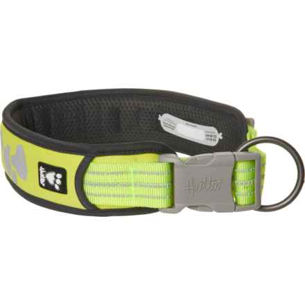 Hurtta Weekend Warrior Dog Collar in Neon Lemon