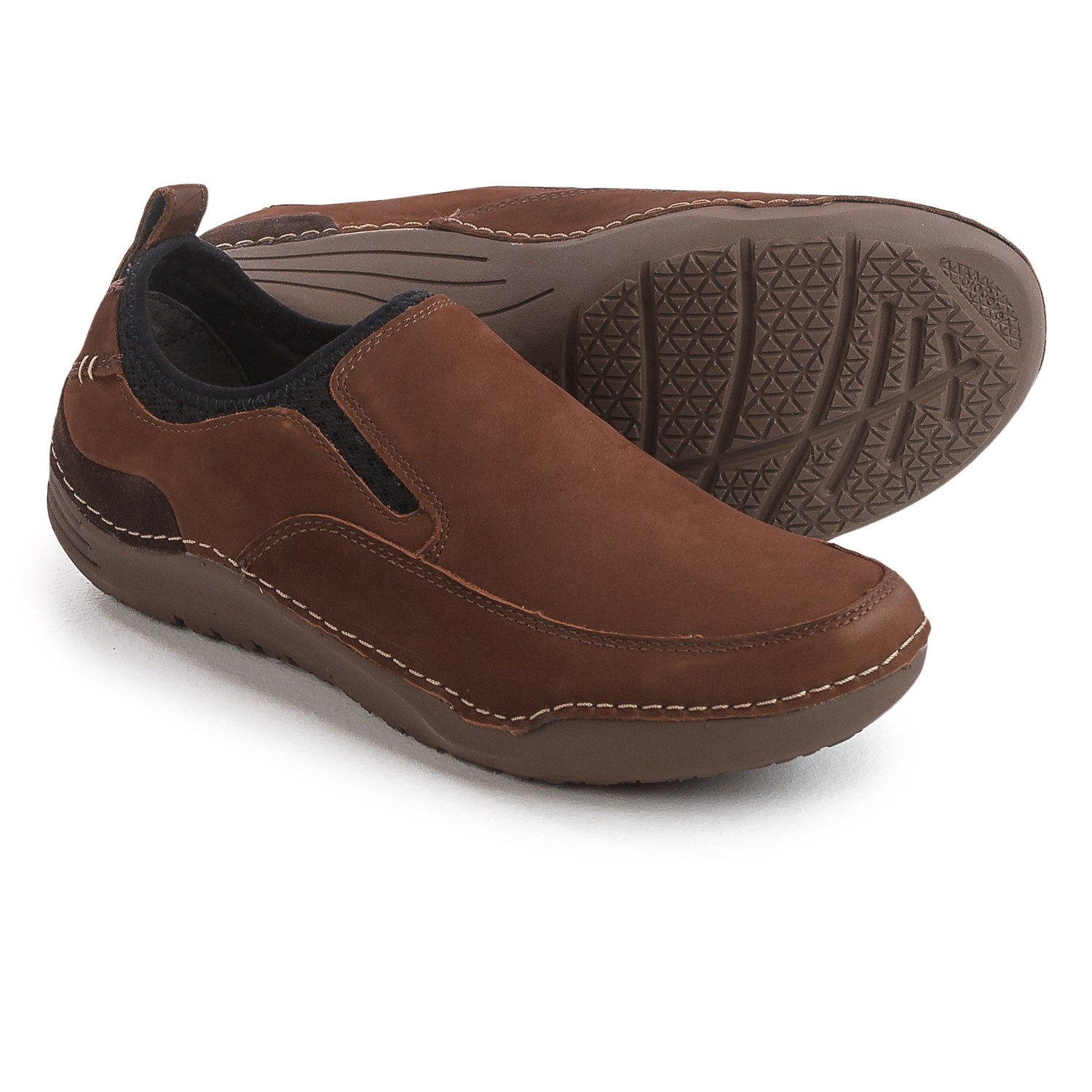 Hush Puppies Crofton Method Shoes – Leather, Slip-Ons (For Men)