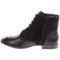 6817G_2 Hush Puppies Farland Ankle Boots - Leather-Suede (For Women)