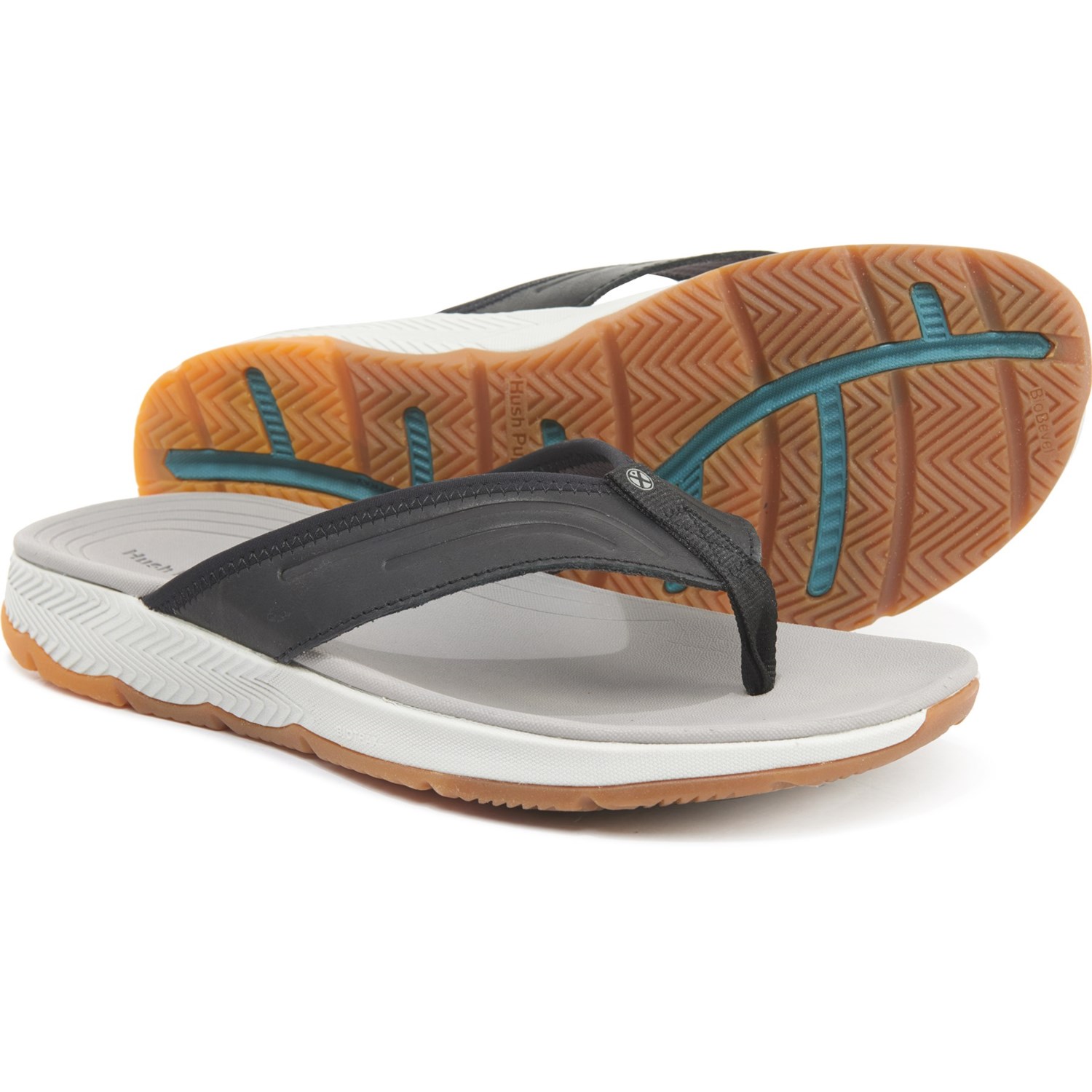 hush puppies flip flops mens