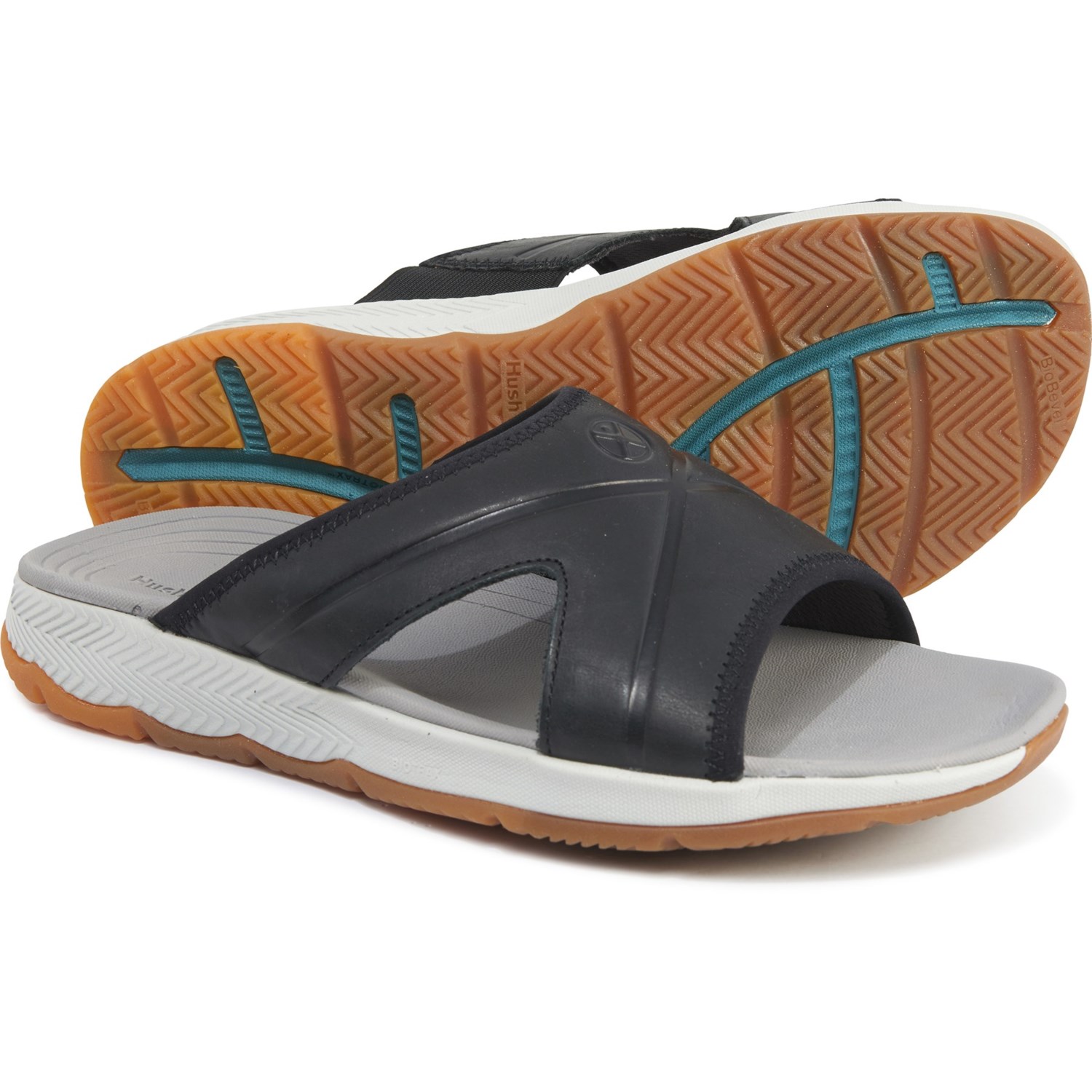 hush puppies men's leather hawaii thong sandals