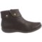 178HY_4 Hush Puppies Soft Style Jerlynn Ankle Boots - Leather, Side Zip (For Women)