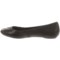 178KF_5 Hush Puppies Zella Chaste Ballet Flats - Leather (For Women)