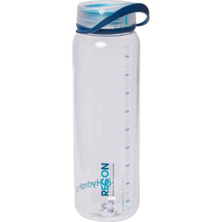 Hydrapak RECON Water Bottle  - 33.8 oz. in Navy/Cyan