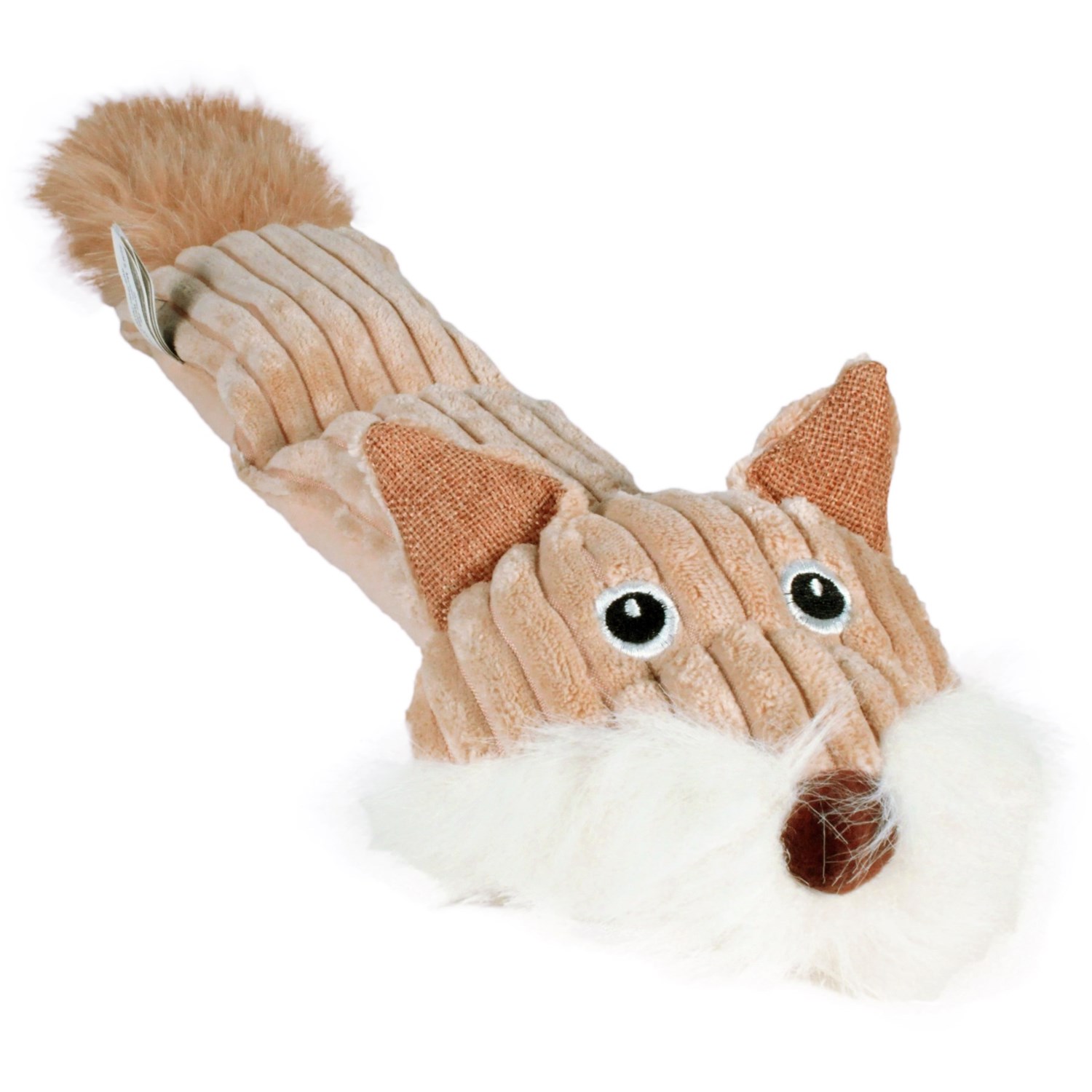 Hyper Pet Cozy Critter Skinz Fox 2 Squeaker Dog Toy Save 20