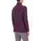 193YJ_2 Ibex Woolies 3 Snap Neck Base Layer Top - Long Sleeve (For Women)