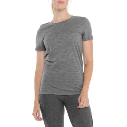 Icebreaker 150 Tech Lite II T-Shirt - Merino Wool, Short Sleeve in Gritstone Hthr