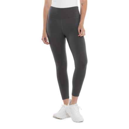 Icebreaker 260 Fastray High-Rise Tights - Merino Wool, 25” in Obsin/Carob/Aop