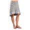 9675J_2 Icebreaker Allure Stripe Skirt - UPF 20+, Merino Wool (For Women)