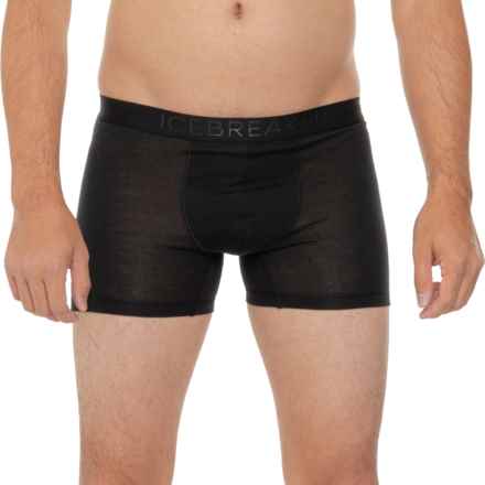 Icebreaker Anatomica Cool-Lite Boxers - Merino Wool in Black