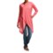 9675R_3 Icebreaker Bliss Stripe Wrap Cardigan Sweater - UPF 20+, Merino Wool (For Women)