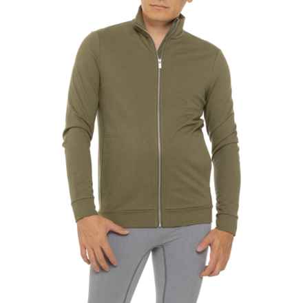 Icebreaker Central Classic Full-Zip Shirt - Merino Wool, Long Sleeve in Loden