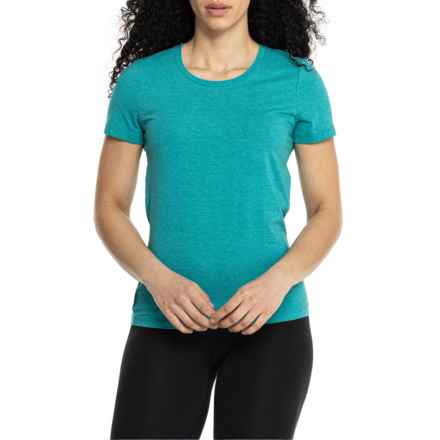 Icebreaker Central Classic T-Shirt - Merino Wool, Short Sleeve in Flux Green