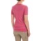 9673X_4 Icebreaker Cool-Lite Sphere Stripe Shirt - UPF 30+, Merino Wool, Short Sleeve (For Women)