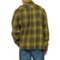4JUCF_2 Icebreaker Dawnder Plaid Flannel Shirt - Merino Wool, Long Sleeve