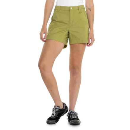 Icebreaker Elevation Stretch Shorts - Merino Wool, 5” in Olive