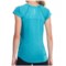 7510R_2 Icebreaker GT Flash T-Shirt - Merino Wool, UPF 40+, V-Neck, Short Sleeve (For Women)