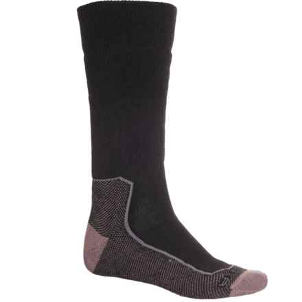 Icebreaker Hike Medium Hiking Socks - Merino Wool, Crew (For Men) in Blk/Mink/Msn