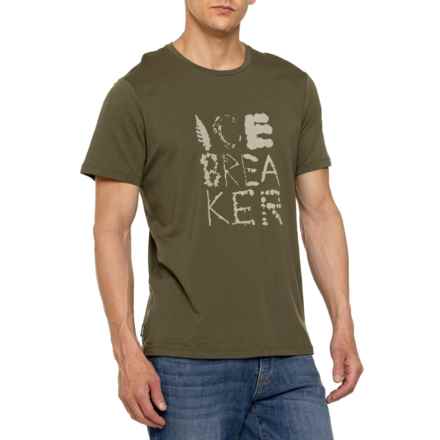 Icebreaker Loden Logo T-Shirt - Short Sleeve in Loden