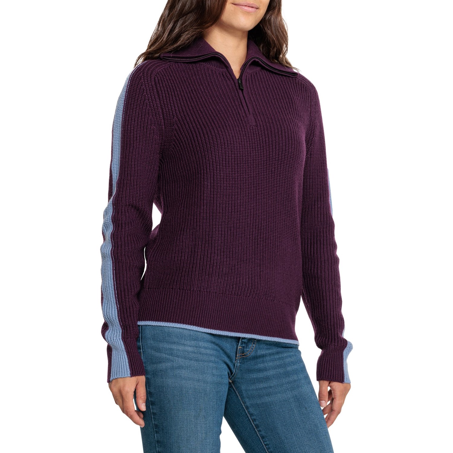 Icebreaker Lodge Sweater - Merino Wool, Zip Neck - Save 68%