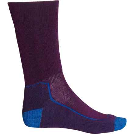 Icebreaker Medium Cushion Hiking Socks - Merino Wool, Crew (For Men) in Nightshade/Lazurite