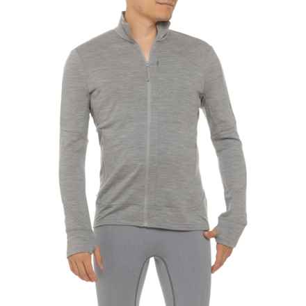 Icebreaker Merino 260 Quantum IV Full-Zip Jacket - Merino Wool in Metro Heather