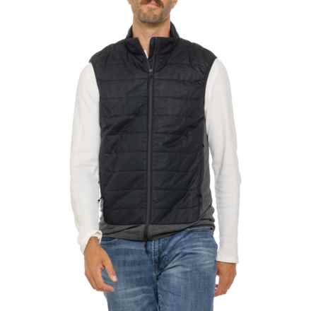 Icebreaker MerinoLoft Vest - Merino Wool, Insulated in Black/Jet Heather/Cb