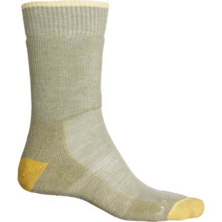 Icebreaker Outdoor Medium Cushion Hiking Socks - Merino Wool, Crew (For Men) in Lichen/Lux/Lucid