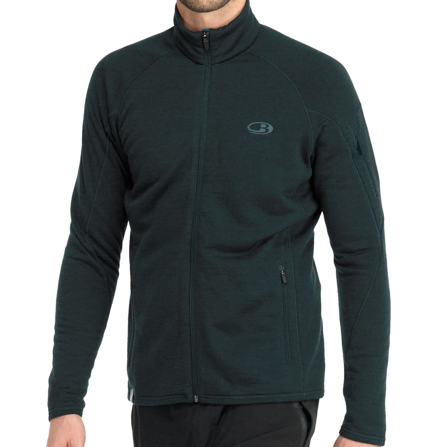 Icebreaker RealFleece 260 Sierra Jacket- Merino Wool, Full Zip (For Men ...