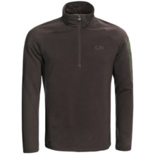 Icebreaker RealFleece 260 Sierra Shirt - Merino Wool, Zip Neck, Long Sleeve (For Men) in Oak/Spruce - Closeouts