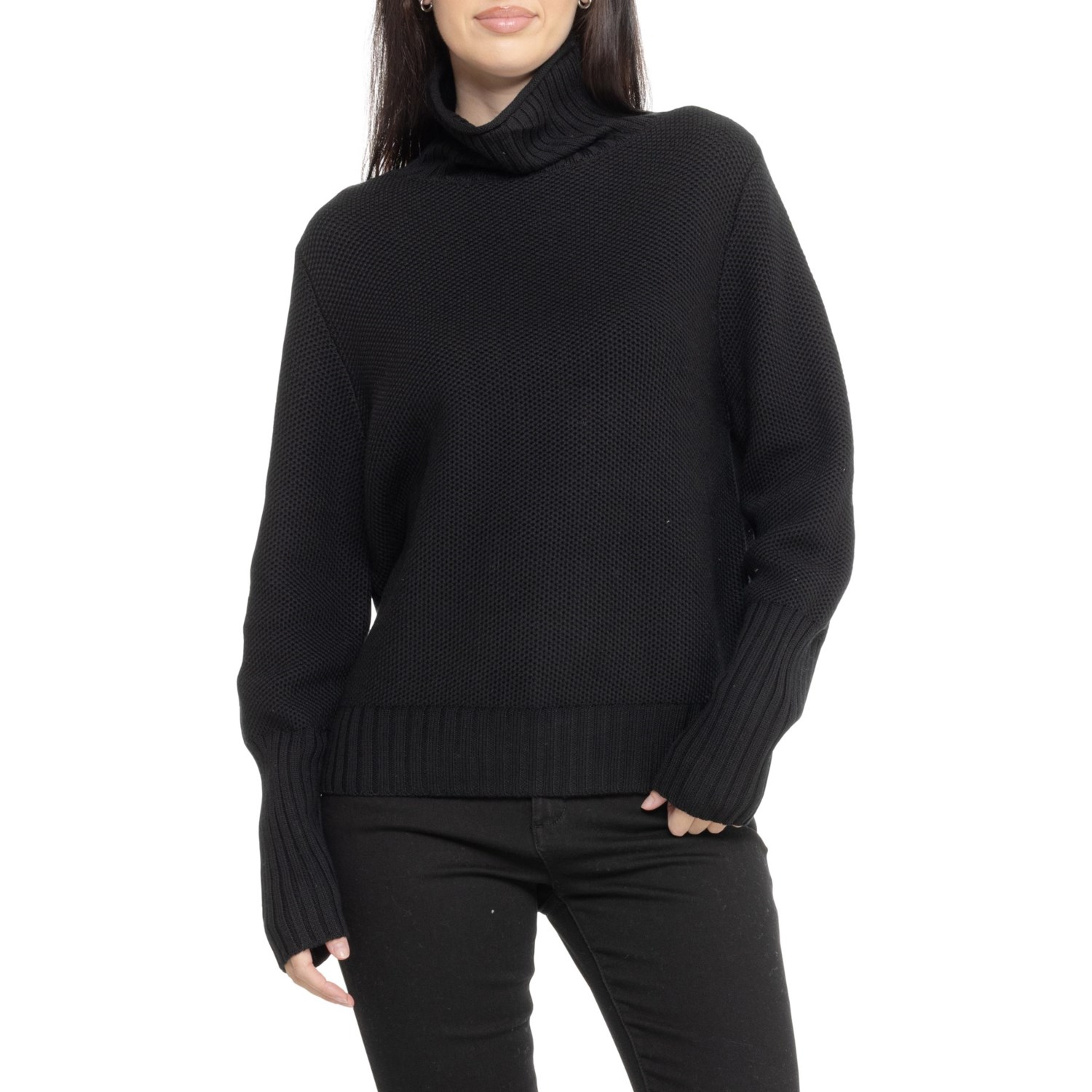 Icebreaker Seevista Funnel Neck Sweater - Merino Wool - Save 55%