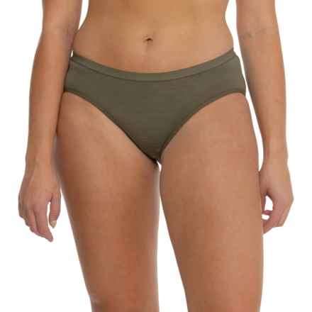 Icebreaker Siren Panties - Merino Wool, Hipkini Briefs in Loden