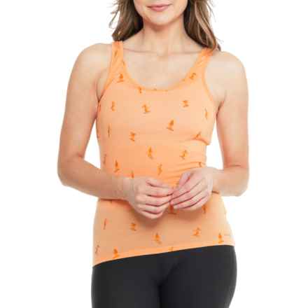 Icebreaker Siren Tank Top - Merino Wool in Feldspar/Aop