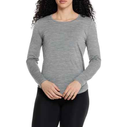 Icebreaker Sphere II T-Shirt - Merino Wool, Long Sleeve in Metro Hthr