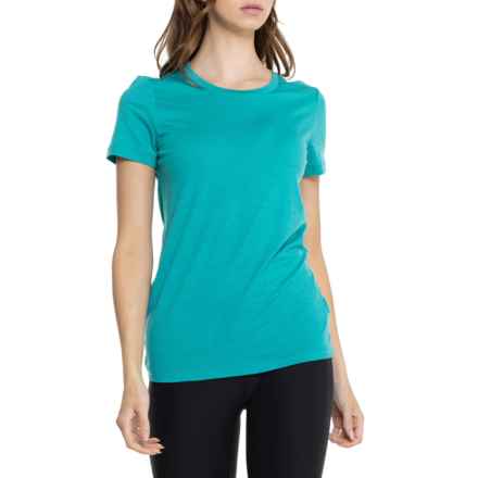 Icebreaker Tech Lite II T-Shirt - Merino Wool, Short Sleeve in Flux Green