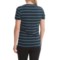 8089X_3 Icebreaker Tech Lite Stripe T-Shirt - Merino Wool, UPF 20+ Short, Sleeve (For Women)