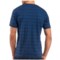 8114J_2 Icebreaker Tech Lite Stripe V-Neck T-Shirt - UPF 20, Stretch Merino Wool, Short Sleeve (For Men)